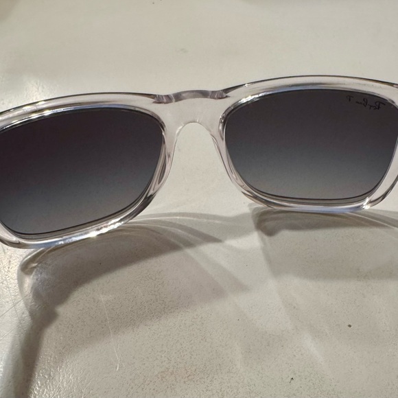Stylish Clear and Black Sunglasses main image 4